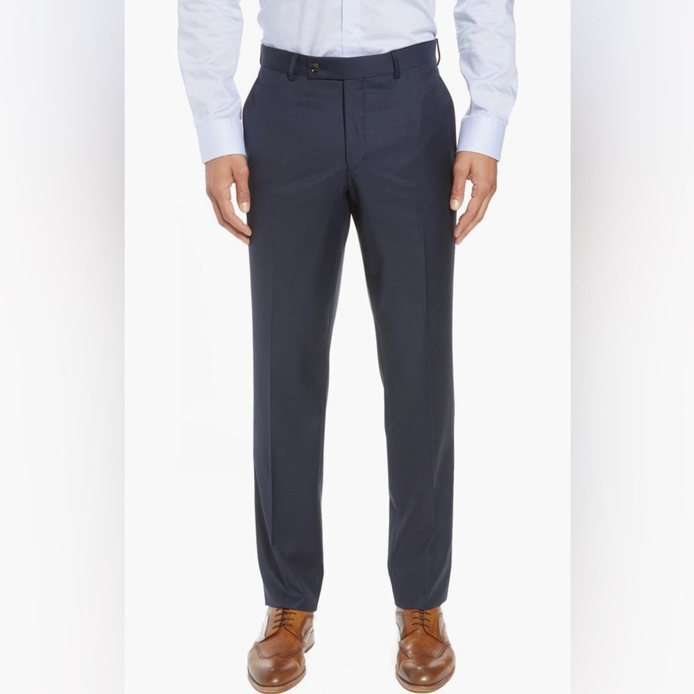 Ted Baker Men's Navy Dress Pants